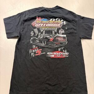 New London Waterford Speedbowl Ron Bouchard Racing Tee XL
